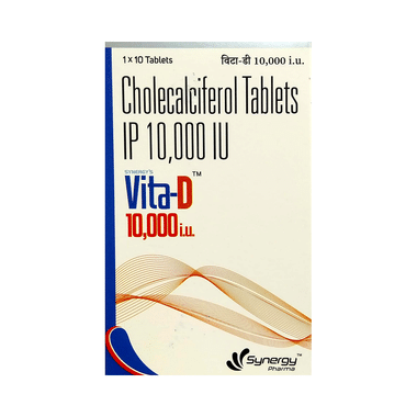 Vita-D 10000 IU Tablet