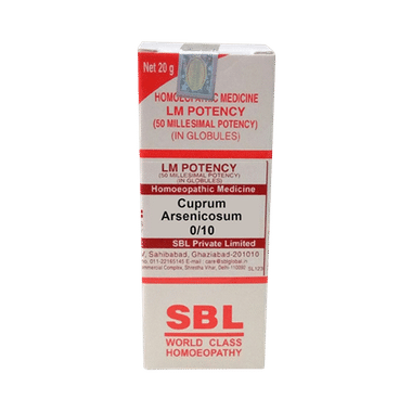 SBL Cuprum Arsenicosum 0/10 LM