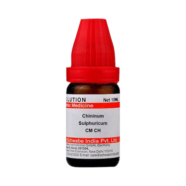 Dr Willmar Schwabe India Chininum Sulphuricum Dilution CM CH