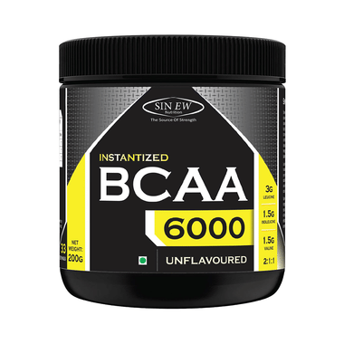 Sinew Nutrition Instantized BCAA 2:1:1 Powder Unflavoured