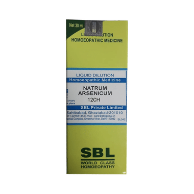 SBL Natrum Arsenicum Dilution 12 CH