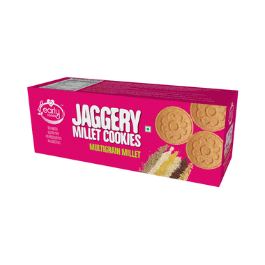 Early Foods Jaggery Millet cookies (150gm Each) Multigrain Millet