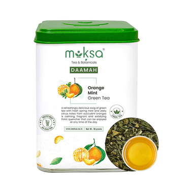 Moksa Daamah Orange Mint Green Tea