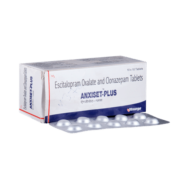 Anxiset Plus 0.5 mg/10 mg Tablet