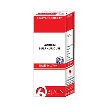 Bjain Acidum Sulphuricum Dilution 6X