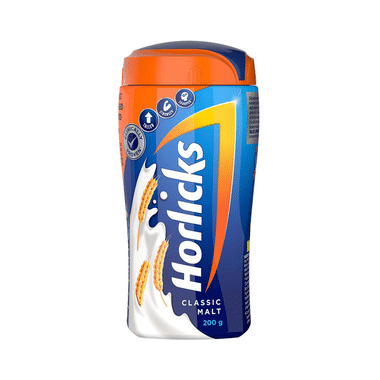 Horlicks Horlicks Health And Nutrition Drink With Vitamin C, D & Zinc | For Bones, Energy & Metabolism | Classic Malt