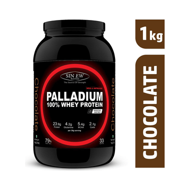 Sinew Nutrition Palladium 100% Whey Protein with Digestive Enzymes Chocolate