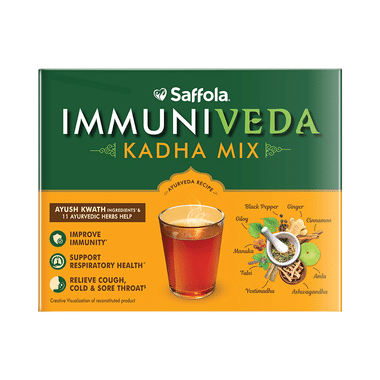 Saffola Immuniveda Kadha Mix (4gm Each)