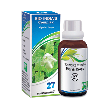 Bio India Complex 27 Migrain Drop
