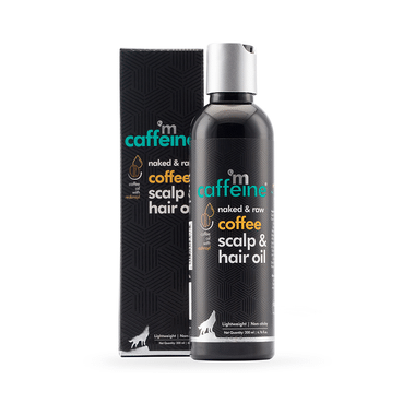 mCaffeine Naked & Raw Coffee Scalp & Hair Oil