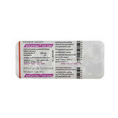 Sulpitac OD 200mg Tablet