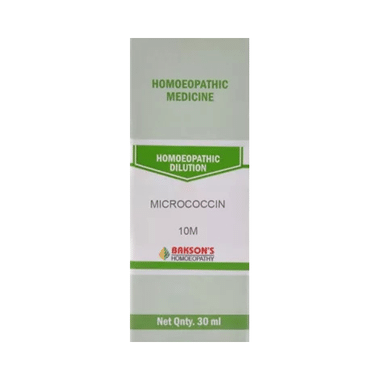 Bakson's Homeopathy Micrococcin Dilution 10M