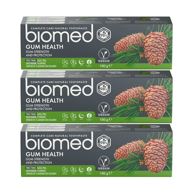 Biomed Complete Care Natural Toothpaste (100gm Each) Gum Health