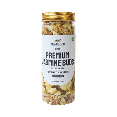 Teafloor Dried Premium Jasmine Buds Flower Tea