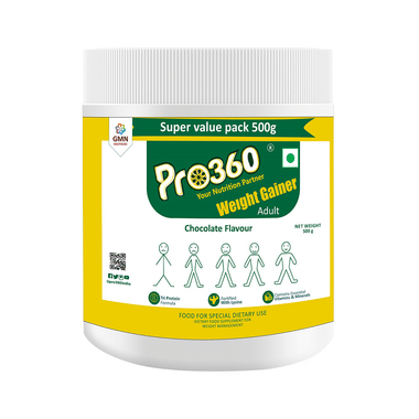 Pro360 Weight Gainer Protein With Lysine, Vitamins & Minerals | Flavour Chocolate