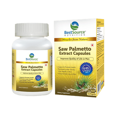 BestSource Nutrition Saw Palmetto Extract Capsule