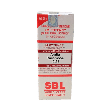 SBL Aralia Racemosa 0/22 LM