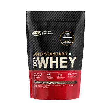 Optimum Nutrition (ON) Gold Standard 100% Whey Protein Isolate Powder Double Rich Chocolate