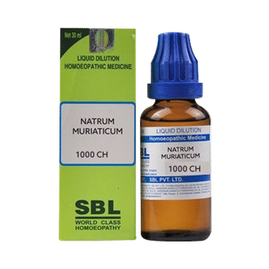 SBL Natrum Muriaticum Dilution 1000 CH