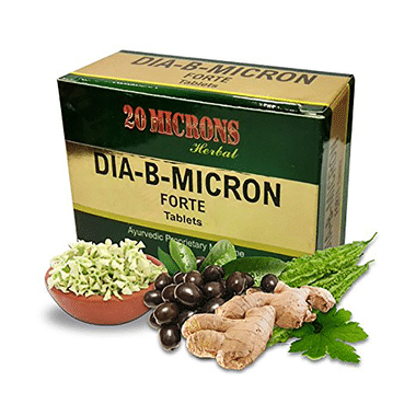 20 Microns Herbal Dia-B-Micron Forte Tablet