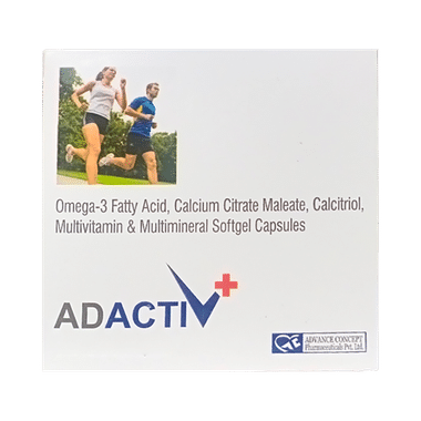 Adactiv + Soft Gelatin Capsule