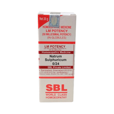 SBL Natrum Sulphuricum 0/24 LM