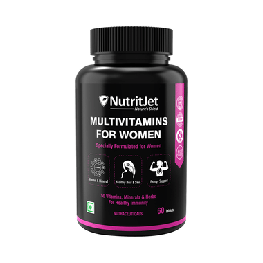 NutritJet Multivitamins For Women Tablet