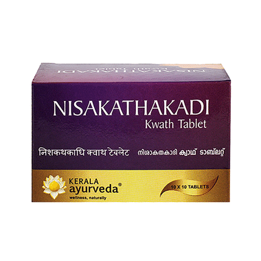 Kerala Ayurveda Nisakathakadi Kwath Tablet