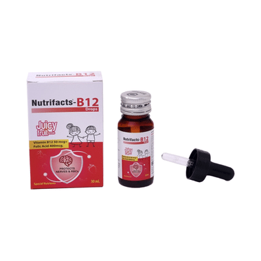 Nutrifacts B-12 Drop Juicy Fruit Formula