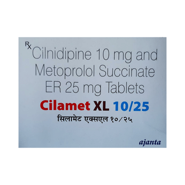Cilamet XL 10/25 Tablet ER