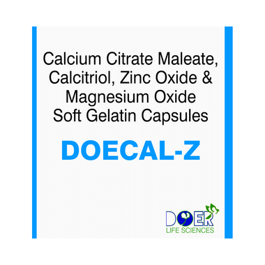 Doecal-Z Soft Gelatin Capsule