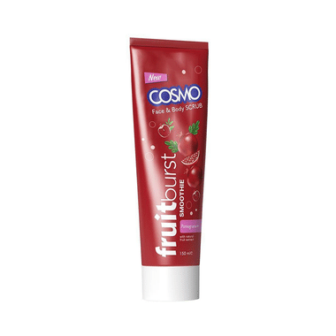 Cosmo Fruit Burst Smoothie Face & Body Scrub Pomegranate