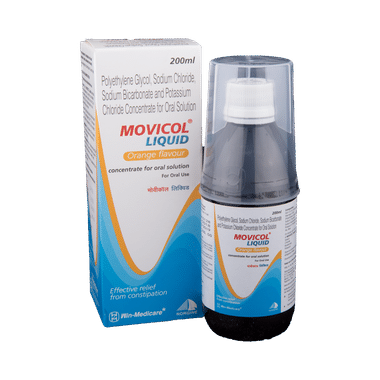 Movicol Liquid | Eases Constipation | Flavour Orange