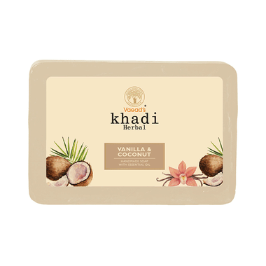 Vagad's Khadi Herbal Handmade Soap Vanilla & Coconut