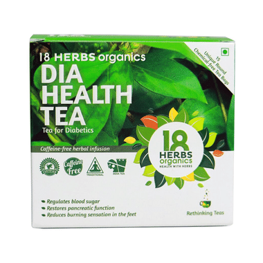 18 Herbs Organics Dia Health Tea Bag (1.25gm Each)
