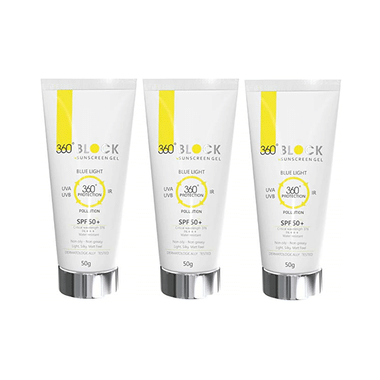 360° Block Sunscreen Gel (50gm Each) SPF 50+