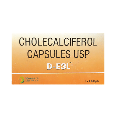 D-E3L Soft Gelatin Capsule