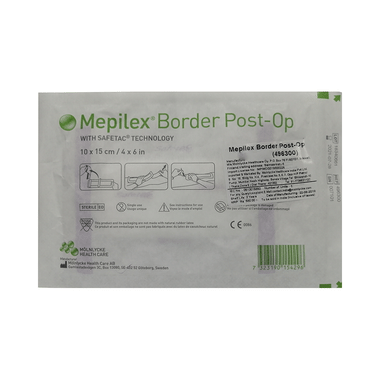 Mepilex Border Post-Op Dressing 10cm X 15cm