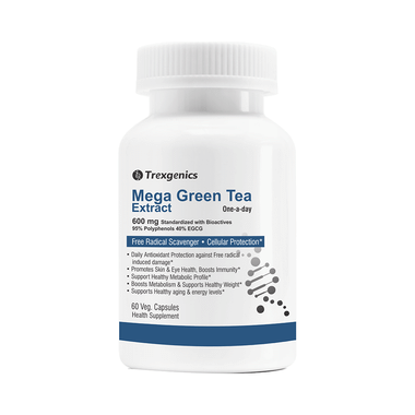 Trexgenics Mega Green Tea Extract Veg Capsule
