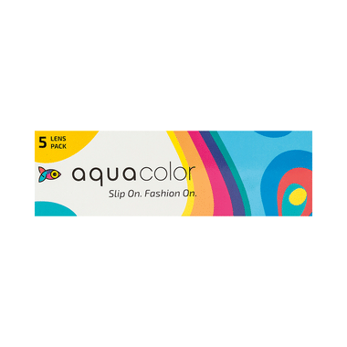 Aquacolor Daily Disposable Colored Contact Lens With UV Protection Envy Green