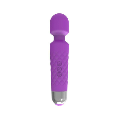 Gizmoswala Waterproof Magic Wand Powerful Multispeed Cordless Body Massager for Women Purple