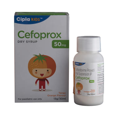 सैफोप्रोक्स 50mg ड्राय सिरप