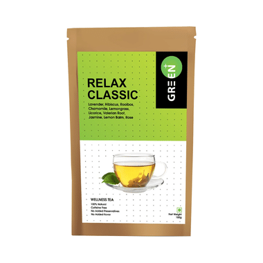 Budwhite Green+ Relax Classic Wellness Tea