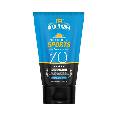 Man Arden Sunblock Sports Sunscreen