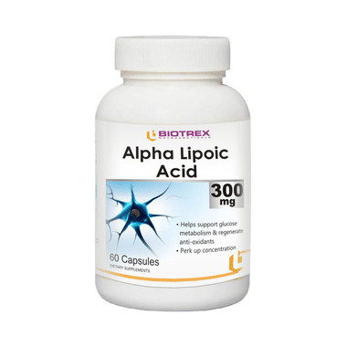 Biotrex Alpha Lipoic Acid 300mg Capsule