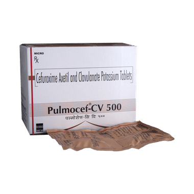 Pulmocef-CV 500 Tablet