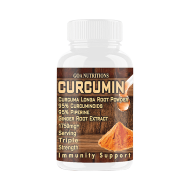 Goa Nutritions Curcumin Curcuma Longa Root Powder