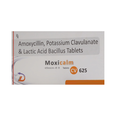 Moxicalm CV 625 Tablet