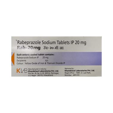 Rab 20mg Tablet