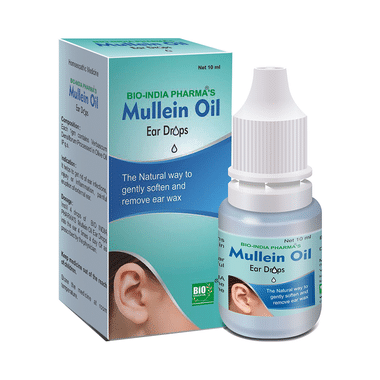 Bio India Mullein Oil Ear Drop